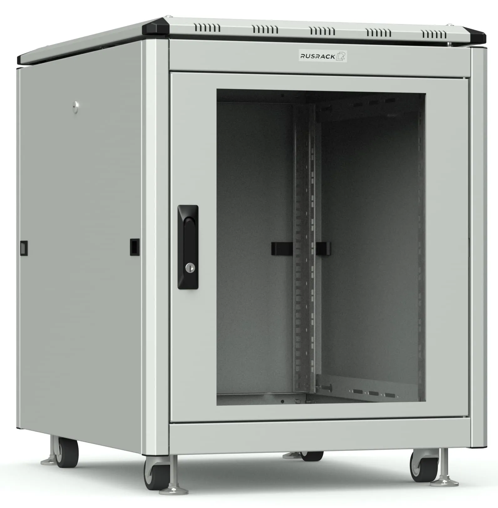 RUSRACK напольный 12U 600х800 RUSRACK напольный 12U 600х800