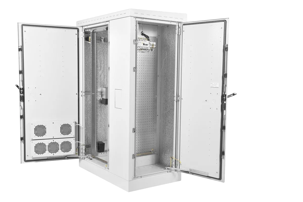 Шкаф всепогодный напольный укомплектованный 36U (Ш1000 × Г600) с эл. отсеком, комплектация Т1-IP55