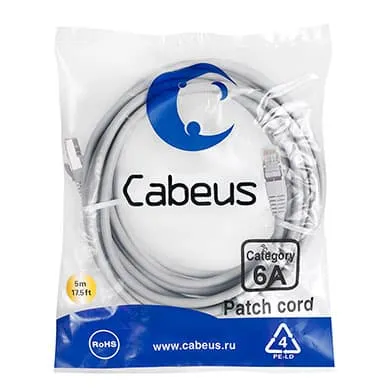 Cabeus PC-SSTP-RJ45-Cat.6a-5m-LSZH