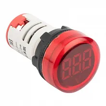 Индикатор значения напряжения красный ED16-22VD EKF