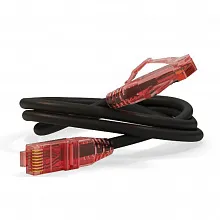 Hyperline PC-LPM-UTP-RJ45-RJ45-C5e-0.3M-LSZH-BK