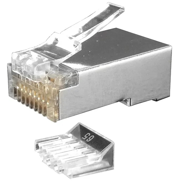 Hyperline PLUG-8P8C-UV-C6-SH-100