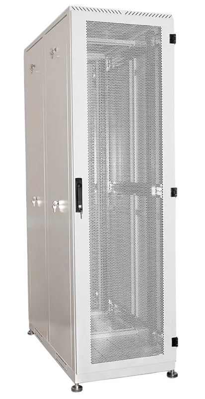 Шкаф серверный напольный 45U (600 × 1200) дверь перфорированная 2 шт.
