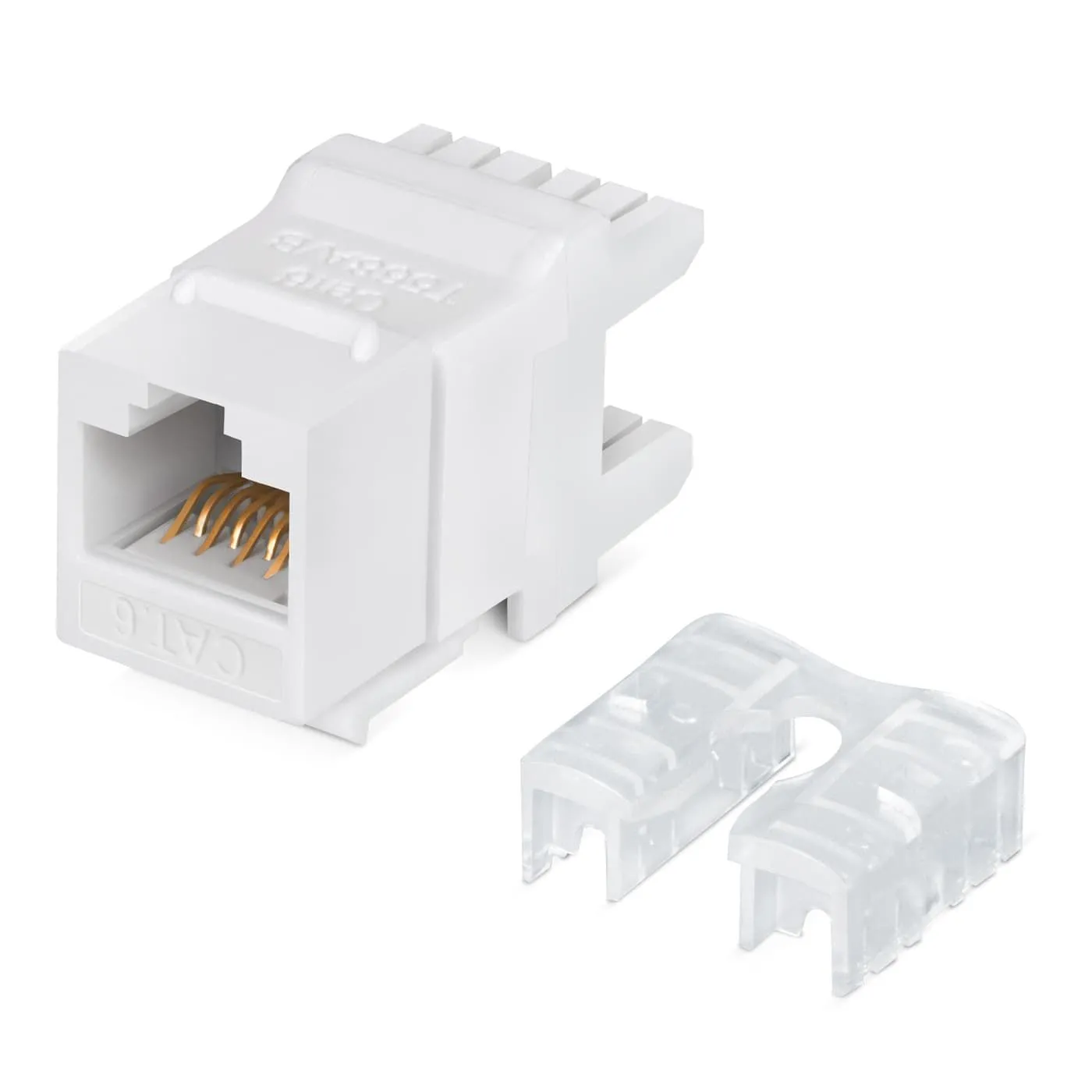 Cabeus KJ-RJ45-Cat.6-180 Degree
