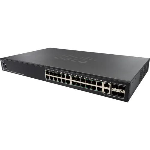 Коммутатор Cisco Small Business SG300-52 SRW2048-K9-EU (1000 Base-TX (1000 мбит/с), 2 SFP порта)