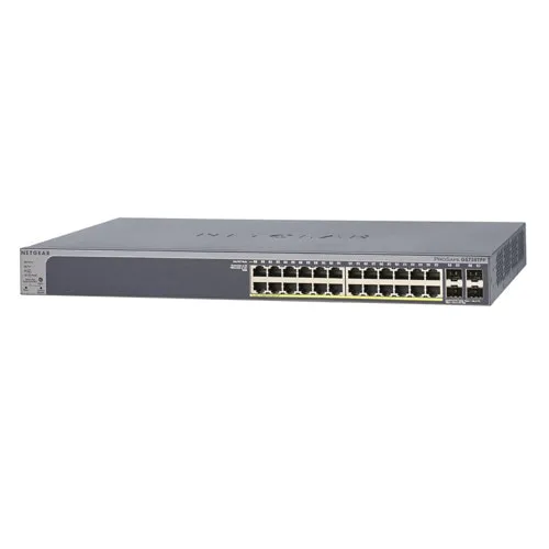 Коммутатор NETGEAR GS728TPP-100EUS (1000 Base-TX (1000 мбит/с), 4 SFP порта) Коммутатор NETGEAR GS728TPP-100EUS (1000 Base-TX (1000 мбит/с), 4 SFP порта)