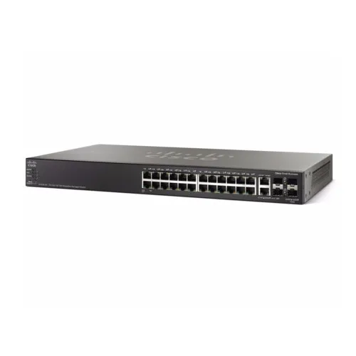 Коммутатор Cisco SF500-24P SF500-24P-K9-G5 (100 Base-TX (100 мбит/с))