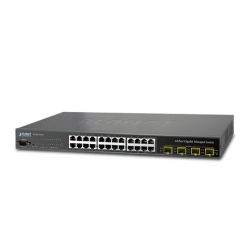Коммутатор Planet WGSW-24040R (1000 Base-TX (1000 мбит/с), Без SFP портов) Коммутатор Planet WGSW-24040R (1000 Base-TX (1000 мбит/с), Без SFP портов)