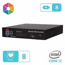 Цифровой видеорегистратор Ipdrom axxon next nvr hub annp h8i3 a0 p8