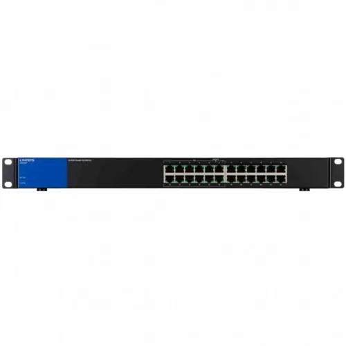 Коммутатор Linksys LGS124P-eu (1000 Base-TX (1000 мбит/с), Без SFP портов)
