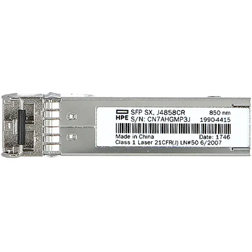 Модуль HPE J4858CR (SFP модуль) Модуль HPE J4858CR (SFP модуль)