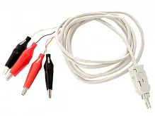 Тестовый шнур для плинта SINELLS TC4К-1.5 19" 4-х контактный (крокодилы)