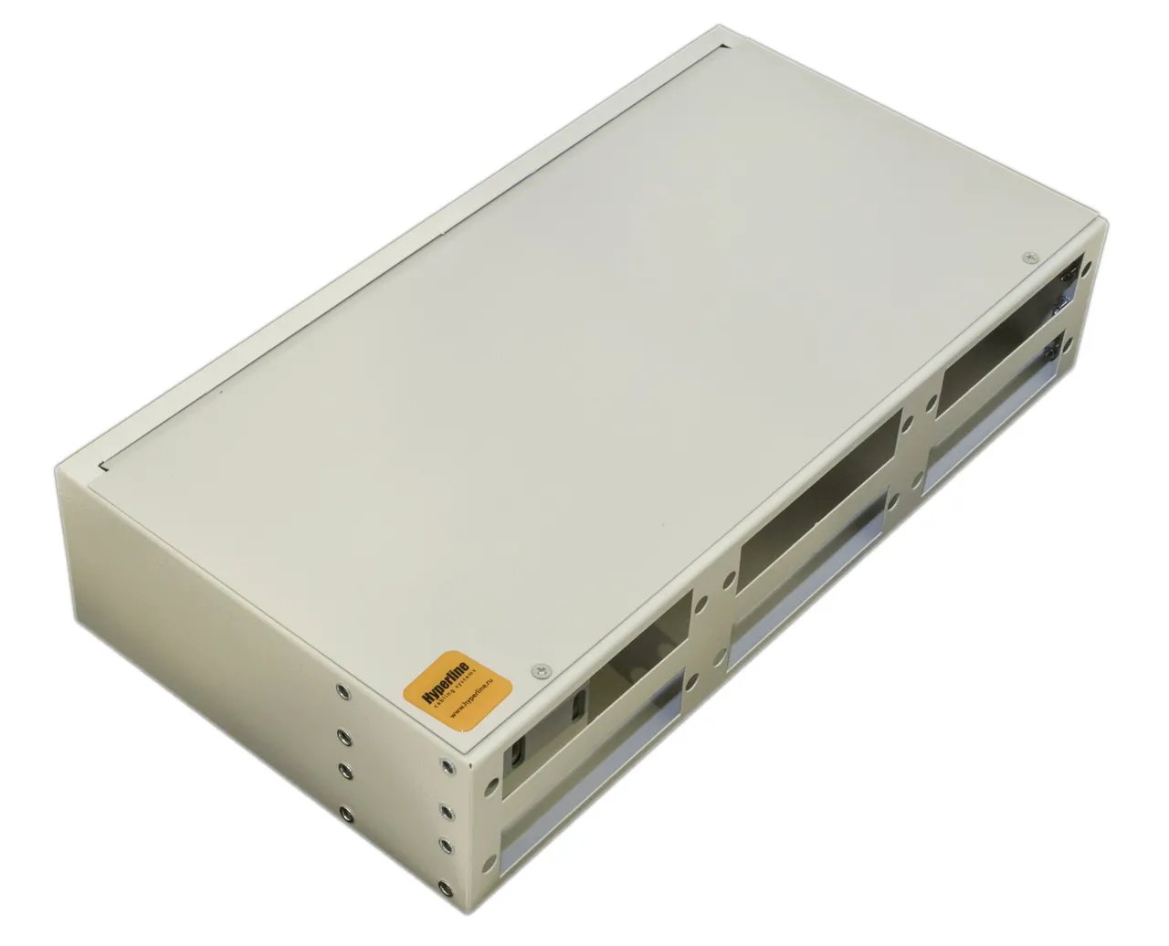 Hyperline FO-19R-2U-6xSLT-W140H42-48UN-GY