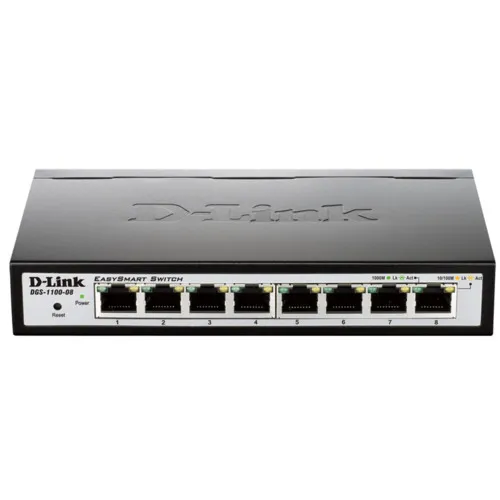 Коммутатор D-link DGS-1100-08P/A1A (1000 Base-TX (1000 мбит/с), Без SFP портов) Коммутатор D-link DGS-1100-08P/A1A (1000 Base-TX (1000 мбит/с), Без SFP портов)