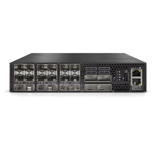 Коммутатор Mellanox MSN2010-CB2F (Без LAN портов, 18 SFP портов) Коммутатор Mellanox MSN2010-CB2F (Без LAN портов, 18 SFP портов)