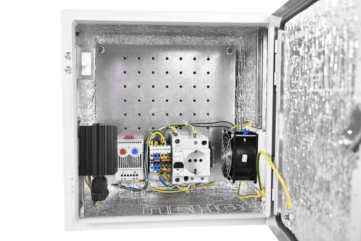 Шкаф ЭКОНОМ уличный всепогодный настенный укомплектованный (В300 × Ш300 × Г210),комплектация T1-IP54