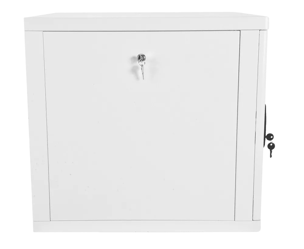 Шкаф телекоммуникационный настенный разборный 9U (600 × 520), съемные стенки, дверь металл