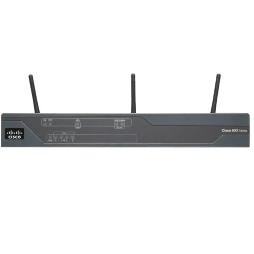 Маршрутизатор Cisco C881W Integrated Services Router C881W-E-K9 (10/100 Base-TX (100 мбит/с))