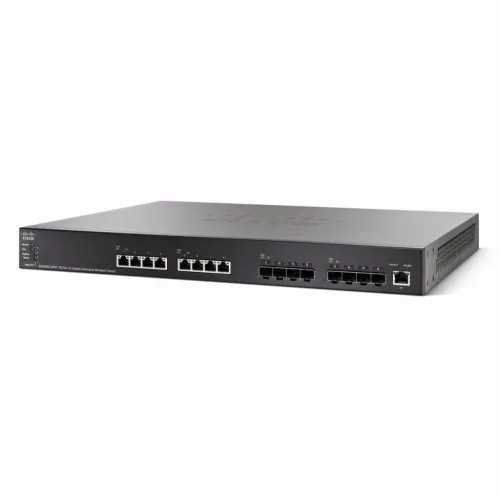 Коммутатор Cisco SG550XG-8F8T SG550XG-8F8T-K9-EU (10 GBase-T (10000 мбит/с), 8 SFP портов)