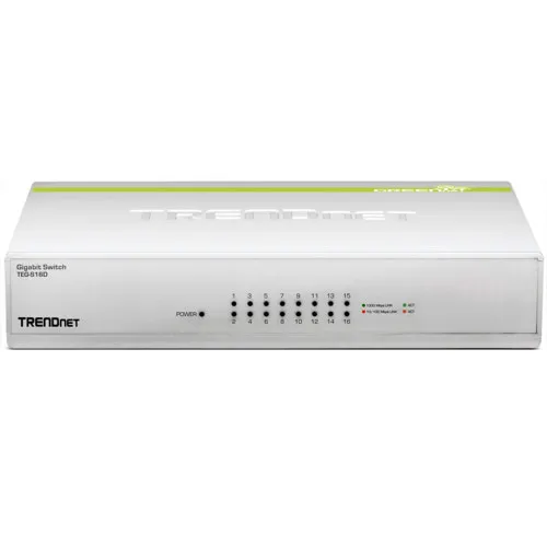 Коммутатор TrendNet TEG-S24D (1000 Base-TX (1000 мбит/с), Без SFP портов) Коммутатор TrendNet TEG-S24D (1000 Base-TX (1000 мбит/с), Без SFP портов)
