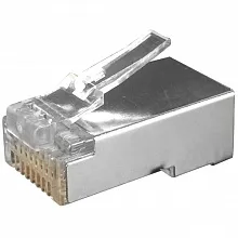 Hyperline PLUG-8P8C-U-C6-SH-100