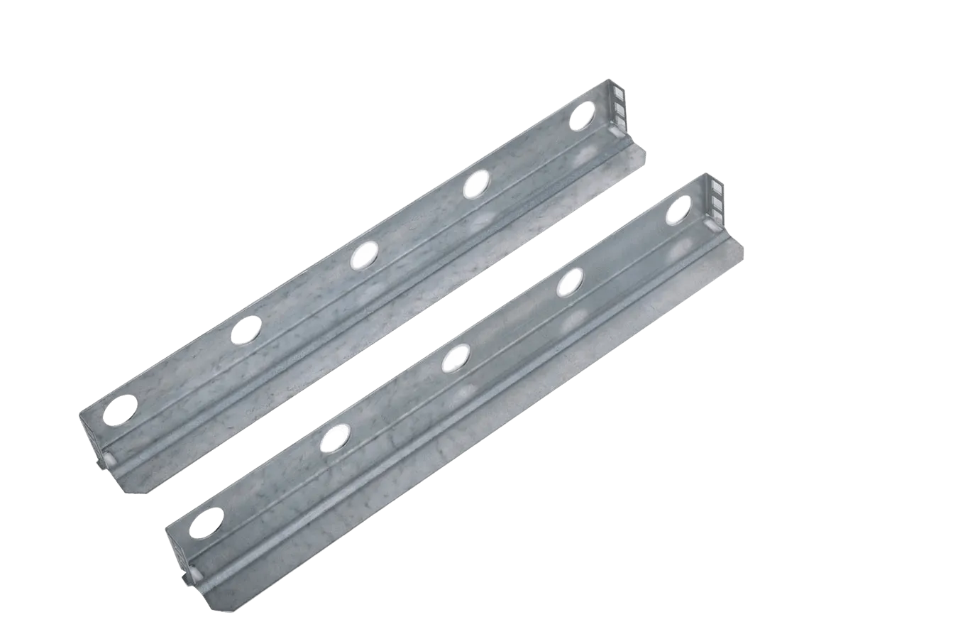 Комплект уголков опорных (направляющие) для настенных шкафов, глубина 580 мм, нагрузка до 50 кг.