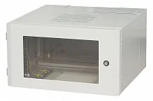 Шкаф телекоммуникационный настенный ZPAS WZ-0405-S1-02-011 19" 10U 600x540мм