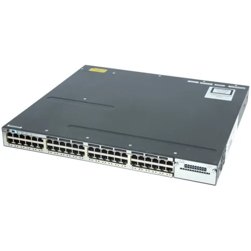 Коммутатор Cisco Catalyst 3750X WS-C3750X-48PF-L (1000 Base-TX (1000 мбит/с), Без SFP портов)