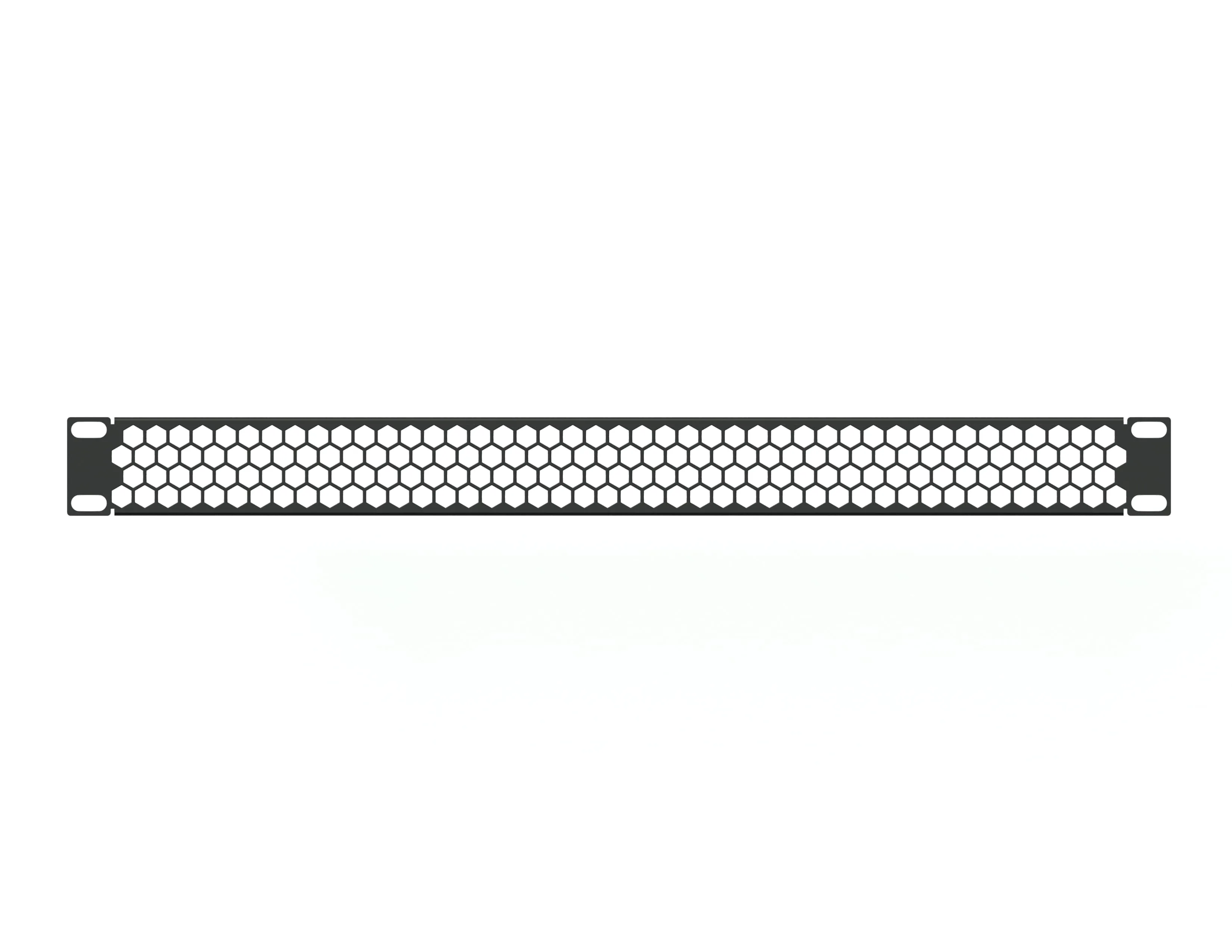 Заглушка перфорированная 19" 1U, черная RUSRACK Заглушка перфорированная 19" 1U, черная RUSRACK