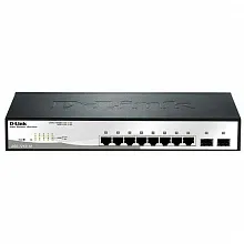 Коммутатор D-link DGS-1210-10 F1A DGS-1210-10/F1A (1000 Base-TX (1000 мбит/с), 2 SFP порта)