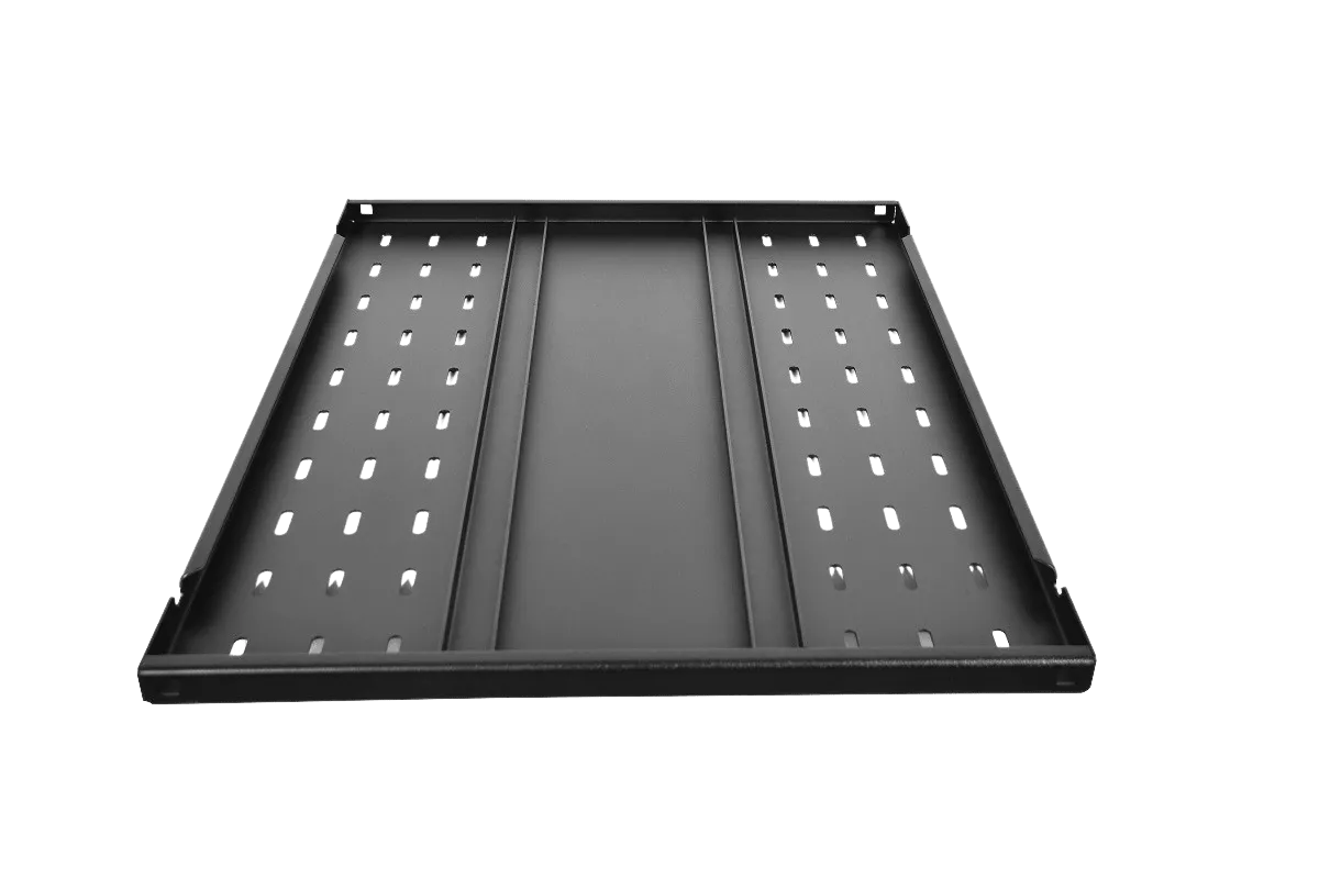 Полка усиленная для аккумуляторов, грузоподъёмностью 200 кг., глубина 580 мм, цвет черный