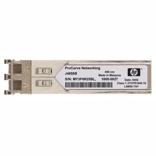 Модуль HPE X120 1G SFP LC LX JD119B (SFP модуль) Модуль HPE X120 1G SFP LC LX JD119B (SFP модуль)