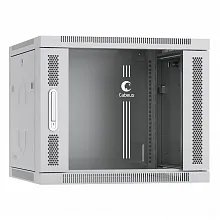Шкаф телекоммуникационный настенный Cabeus SH-05F-9U60/35 19" 9U 600x350мм
