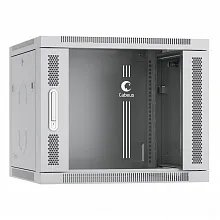 Шкаф телекоммуникационный настенный Cabeus SH-05F-9U60/45 19" 9U 600x450мм