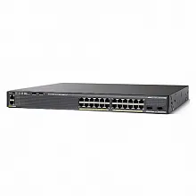 Коммутатор Cisco Catalyst 2960-X WS-C2960X-24TD-L (1000 Base-TX (1000 мбит/с), 2 SFP порта)