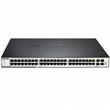 Коммутатор D-link DGS-3120-48TC/B1ARI (1000 Base-TX (1000 мбит/с), Без SFP портов)