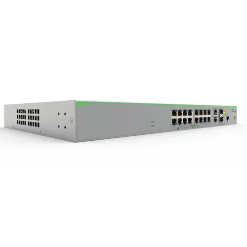 Коммутатор Allied Telesis WebSmart PoE AT-FS980M/18PS-50 (100 Base-TX (100 мбит/с), 2 SFP порта) Коммутатор Allied Telesis WebSmart PoE AT-FS980M/18PS-50 (100 Base-TX (100 мбит/с), 2 SFP порта)