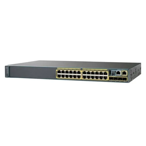 Коммутатор Cisco WS-C2960X-24PSQ-L (1000 Base-TX (1000 мбит/с), 2 SFP порта) Коммутатор Cisco WS-C2960X-24PSQ-L (1000 Base-TX (1000 мбит/с), 2 SFP порта)