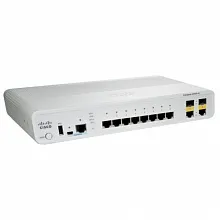 Коммутатор Cisco Catalyst C2960C-8TC-L Switch WS-C2960C-8TC-L (100 Base-TX (100 мбит/с), Без SFP портов)