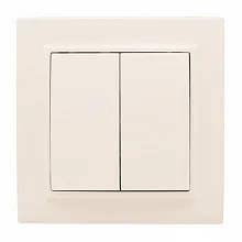 Минск Выключатель 2-кл. СП 10А бежевый EKF