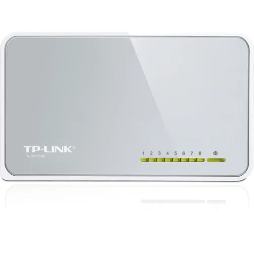 Коммутатор TP-Link TL-SF1005D (100 Base-TX (100 мбит/с), Без SFP портов)