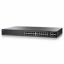 Коммутатор Cisco Small Business SF200-24P SLM224PT-EU (100 Base-TX (100 мбит/с))