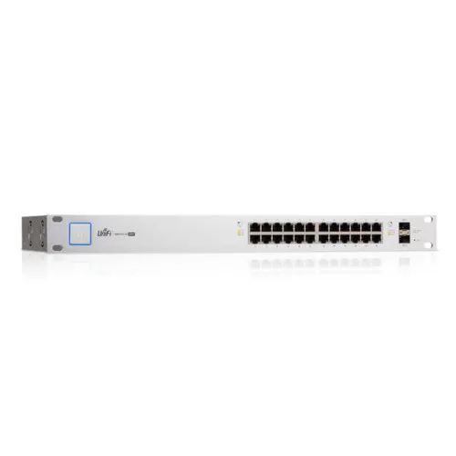 Коммутатор Ubiquiti  UniFi Switch 24 (250W) US-24-250W (1000 Base-TX (1000 мбит/с), 2 SFP порта)