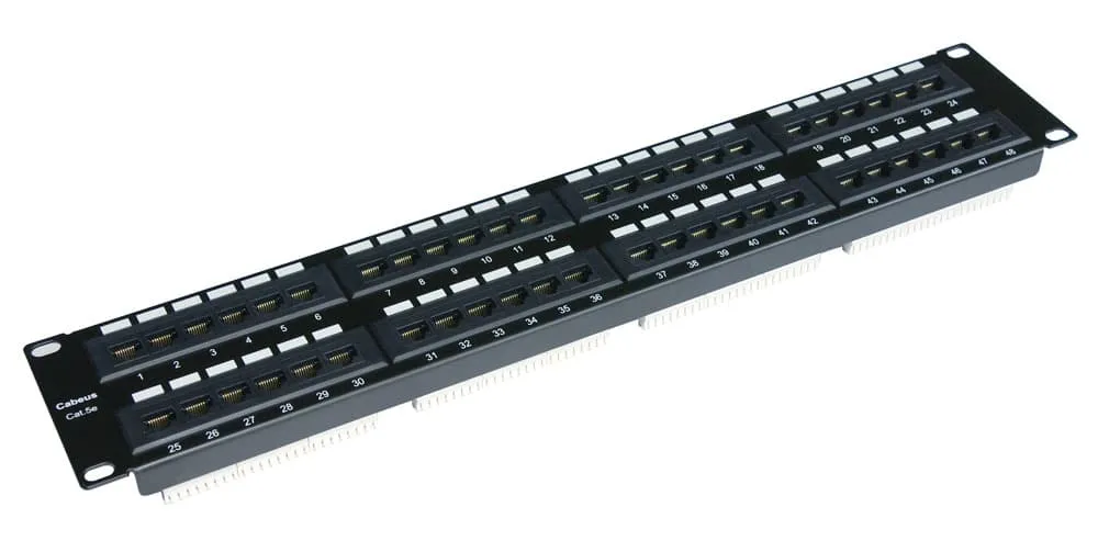 Cabeus PL-48-Cat.5e-Dual IDC