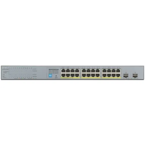 Коммутатор Zyxel GS1300-26HP GS1300-26HP-EU0101F (1000 Base-TX (1000 мбит/с), 2 SFP порта)
