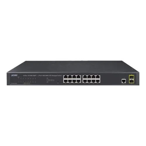 Коммутатор Planet GS-4210-16T2S (1000 Base-TX (1000 мбит/с))