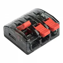 Клемма СМК 221-413 3 отверстия 0.2-4.0 мм2 (4шт.) EKF
