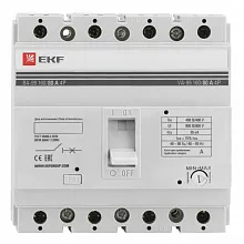 ВА-99 160/80А 4P 35кА EKF