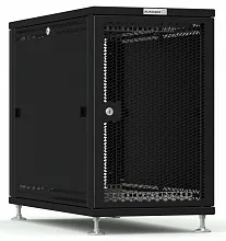 Шкаф телекоммуникационный напольный RUSRACK RSRO-608007/PPBL 19" 7U 360x800мм
