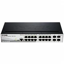 Коммутатор D-link DGS-1510-20L/ME (1000 Base-TX (1000 мбит/с), 4 SFP порта)